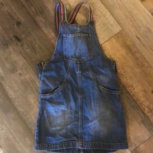Girls medium GAP overall skirt. VGUC